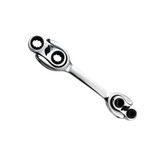 Hi-Spec 6-21mm Metric Offset Torque Wrench Set UnIiversal Ratchet Wrench Spanner Double End Wrench Offset Ring Spanner WR006A