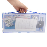 Pop Riveter Gun Rivet Hand Tool Set Kit with 100Pcs Nut Inserts + 5Pcs Mandrels & Box