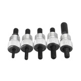 Pop Riveter Gun Rivet Hand Tool Set Kit with 100Pcs Nut Inserts + 5Pcs Mandrels & Box