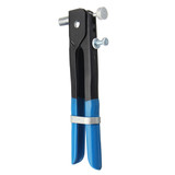 Pop Riveter Gun Rivet Hand Tool Set Kit with 100Pcs Nut Inserts + 5Pcs Mandrels & Box
