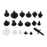 445Pcs Car Door Trim Clip Bumper Retainer Rivet Push Fastener Removal Tools Kit