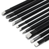 10Pcs Steel Chisel Set Stone Wood Carving Artist Woodworkers Tool 10Pcs Steel Chisel Set Stone Wood Carving Artist Woodworkers Tool
