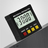 Drillpro 360 Degree Mini Electronic Digital Display Magnetic Inclinometer Protractor Slope Level Measuring Instrument