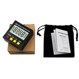 Drillpro 360 Degree Mini Electronic Digital Display Magnetic Inclinometer Protractor Slope Level Measuring Instrument
