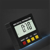 Drillpro 360 Degree Mini Electronic Digital Display Magnetic Inclinometer Protractor Slope Level Measuring Instrument