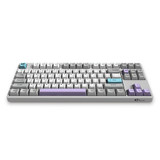 Akko 3087 V2 Silent 87 Keys Mechanical Gaming Keyboard Wired Morandi Grey AKKO Switch PBT Keycap Gaming Keyboard