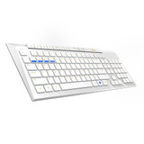 Rapoo 8200M Multi-Mode Wireless Keyboard & Mouse Set bluetooth 3.0/4.0/2.4GHz 113 Keys Keyboard 1600DPI Mouse Office Business Keyboard & Mouse Combo