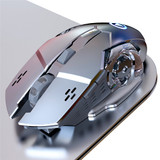 YINDIAO A4 2.4G Wireless Gaming Mouse Ergonomic 6 Buttons LED 1600DPI Computer Rechargeable Gamer Mice Silent Mouse for PUBG FPS Games