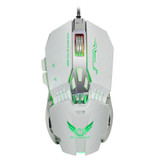 ZERODATE X800 Wired Gaming Mouse 3200DPI 8 Buttons Macro Programming Mechanical Mouse for Computer Laptop PC Gamer
