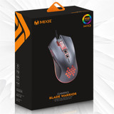 MIXIE M10 USB Wired RGB Gaming Mouse 6 Buttons 4800 DPI Optical Game Mouse for Computer PC Laptop