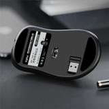 Inphic PM7H 2.4G Wireless Rechargeable Mouse 1600DPI Silent Ergonomic Optical Mice for PC Laptop Computer