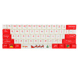 108 Keys Christmas Keycap Set OEM Profile PBT Dye-Sublimation Keycaps for Mechanical Keyboard