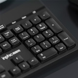 Inphic V790 2.4G Wireless Keyboard & Mouse Set 104 Keys Keyboard 1600DPI Mouse Office Business Keyboard Mouse Combo for Computer Laptop PC