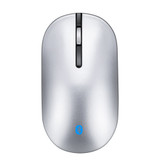 Twolf X5 bluetooth & 2.4G Wireless Mouse Aluminum Alloy 1200DPI Silence Button Ergonomic Design Mouse For Office Meeting