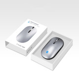 Twolf X5 bluetooth & 2.4G Wireless Mouse Aluminum Alloy 1200DPI Silence Button Ergonomic Design Mouse For Office Meeting