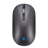 Twolf X5 bluetooth & 2.4G Wireless Mouse Aluminum Alloy 1200DPI Silence Button Ergonomic Design Mouse For Office Meeting