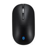 Twolf X5 bluetooth & 2.4G Wireless Mouse Aluminum Alloy 1200DPI Silence Button Ergonomic Design Mouse For Office Meeting