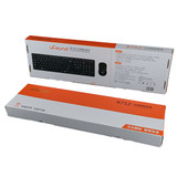 uFound R752 2.4G Wireless Keyboard & Mouse Set Business Office Silent 106 Keys Keyboard 1200DPI Mouse Kit for Mac Windows