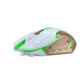 T-Wolf V5 Wired Gaming Mouse 4 Gears 2400DPI Switch RGB Lighting Effect Mouse Gaming Office Mouse For PC Laptop