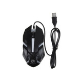 Ergonomic Wired Gaming Mouse Button LED 2000 DPI USB Computer Mouse Gamer Mice S1 Silent Mause With Backlight for PC Laptop