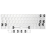 Geek Customized GK61X Hot Swappable 60% RGB Keyboard Customized Kit PCB Mounting Plate Case