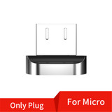 WSKEN Shark X3 Magnetic Data Cable USB Type C Micro USB Magnet Charge Core For iPhone XS 11Pro Mi10 Note 9S S20+ Note 20