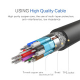 QGEEM QG-AV14 4K HDMI Cable HDMI to HDMI 2.0 Video Cable For PS4 / Xbox 360 / Mac / HDTV / Projector / TV Box