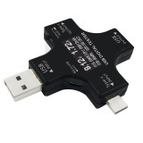 Bakeey 2 in 1 Type C USB Tester Power Meter Testers LCD Digital Multimeter Voltage Current Meter