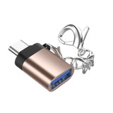 Bakeey Type-C to USB 3.0 Female OTG Multi-Device Adapter for USB Driver Fan Keyboard Mouse Game Controller Data Cable