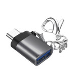 Bakeey Type-C to USB 3.0 Female OTG Multi-Device Adapter for USB Driver Fan Keyboard Mouse Game Controller Data Cable