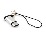 Bakeey Type-C Adapter Typec to Micro USB Convertor with Keychain For Huawei P30 P40 MI10 Note 9S