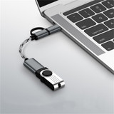 Bakeey 2 In 1 Type C Micro USB3.0 Fast Charging Transfer OTG Adapter Cable For Huawei P30 Pro Mate 30 5G Mi9 9Pro K30 S10+ Note 10 5G