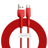 Baseus 3A Type C Data Cable Fast Charging For Mi10 9Pro K30 Huawei P30 P40 Pro Oneplus 7T Pro