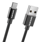 SUNTAIHO Data Cable Type C Micro USB Charging Line Fast Charging For MI10 Note 9S S20 Oneplus 8Pro