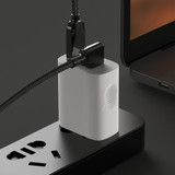 MCDODO 3A Data Cable Micro USB 90 Degree Elbow Green LED Light Fast Charging Line For Oneplus