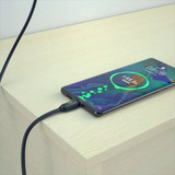 WSKEN USB Type-C Braided Data Cable 5A LED Indicator Fast Charging For Huawei P30 P40 Pro MI10 Note 9S Oneplus 8Pro