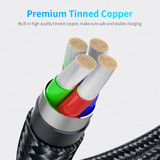 ESSAGER 540 Rotate Magnetic Data Cable Micro USB Type C Cord Fast Charging For Mi10 Note 9S Huawei P30 P40 Pro OnePlus 8Pro