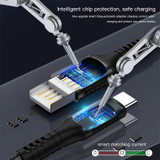 Yesido CA36 5A USB Type-C Data Cable QC3.0 Super Quick Charge Data Sync Cord Line For Samsung Galaxy Note 20 Huawei P40 Mi10