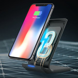 FLOVEME Qi Wireless Charger Desktop Phone Holder For iPhone X 8Plus Mix 2S S9+ S8 Note 8