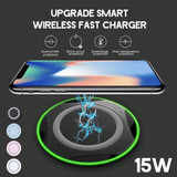 Bakeey 15W Fast Charge Wireless Charger for iPhone for Samsung Huawei