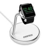 CHOETECH 2 in 1 Wireless Charging Station Dual USB Wireless Charger with 600mAh for iwatch for Samsung Galaxy Note S20 ultra Huawei Mate40 OnePlus 8 Pro for iPhone 12 Pro Max (BLack)
