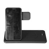 Bakeey 4 in 1 Foldable 15W Qi Fast Wireless Charger Stand Dock Station for Airpods Pro iWatch for iPhone 12 Pro Max for Samsung Galaxy Note S20 ultra for Huawei Mate40