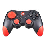 GEN GAME NEW S5 Wireless Bluetooth Game Controller Game Pads With Bracket for iOS Android Mobile Phone Tablet PC PS3 Game Console Gamepad (Black)