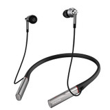 1More E1001BT Hi-Res Wireless bluetooth Earphone Dual Balanced Armature Dynamic ENC Neckband Headset from Eco-System (Sliver)