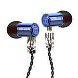 Original TRN M10 1DD+1BA Dynamic Driver In Ear Earphone Metal HiFi Sport Headset With QDC 3.5MM Cable for Mobile Phone PC Computer
