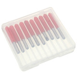 10pcs 15° 0.2mm Carbide Engraving Bits 3.175mm Flat Bottom PCB Engraving Bits CNC Router Tool
