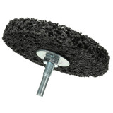 100mm Rust And Paint Removal Polycarbide Abrasive Stripping Disc 6mm Shank Wheel
