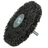 100mm Rust And Paint Removal Polycarbide Abrasive Stripping Disc 6mm Shank Wheel