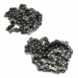 2pcs 14 Inch Chain Saw Saw Chain with 2pcs Files for Stihl MS181
