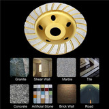 5 Inch Diamond Grinding Wheel Disc 5 Holes for Marble Concrete Granite Stone